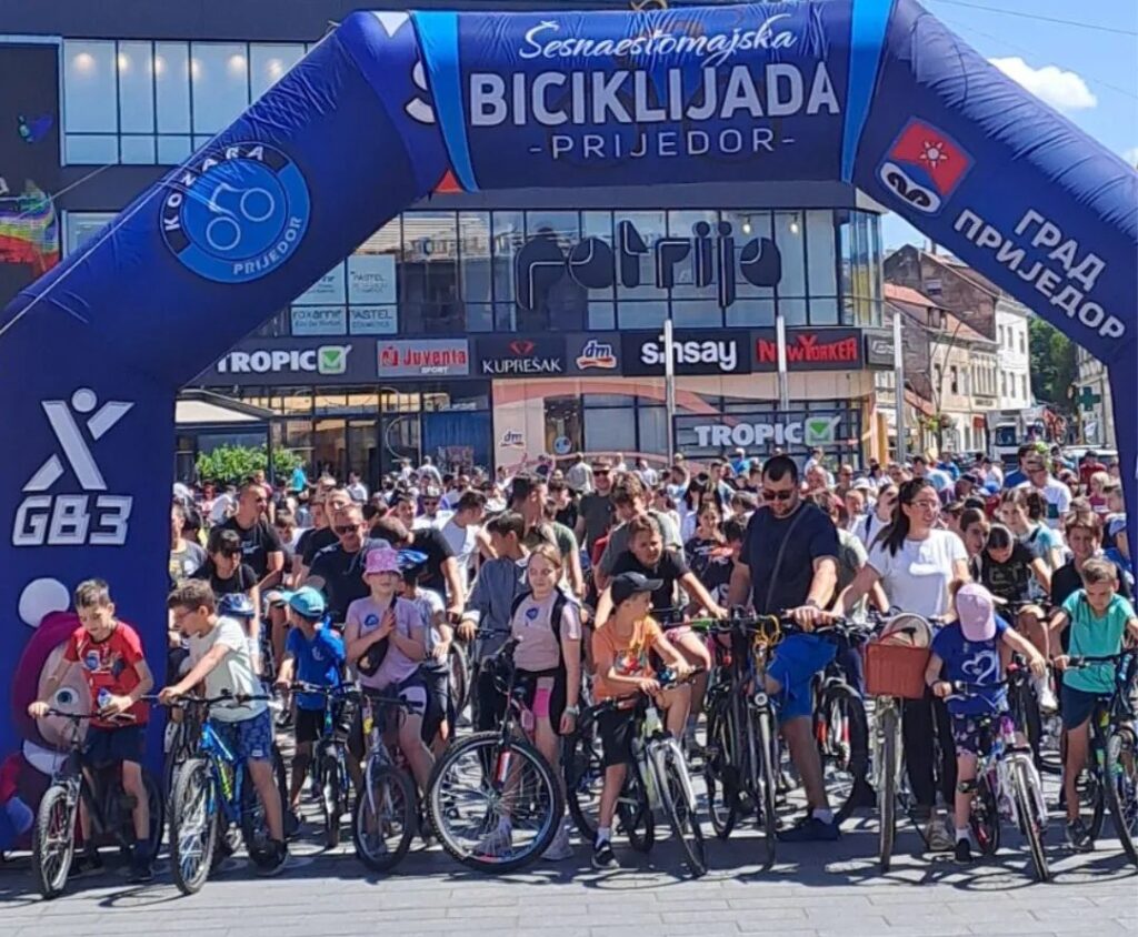 biciklijada gradprijedor biciklisti turističkaprijedor bkkozara