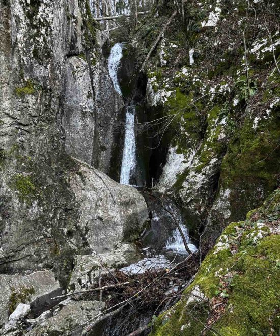 Zimska čarolija na Kozari: Šetnja do vodopada Zovik