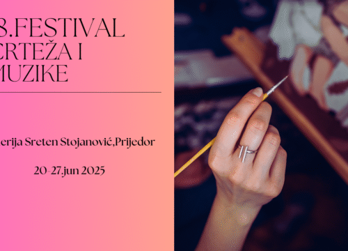 18.Festival crteža i muzike- Prijedor grad umjetnika