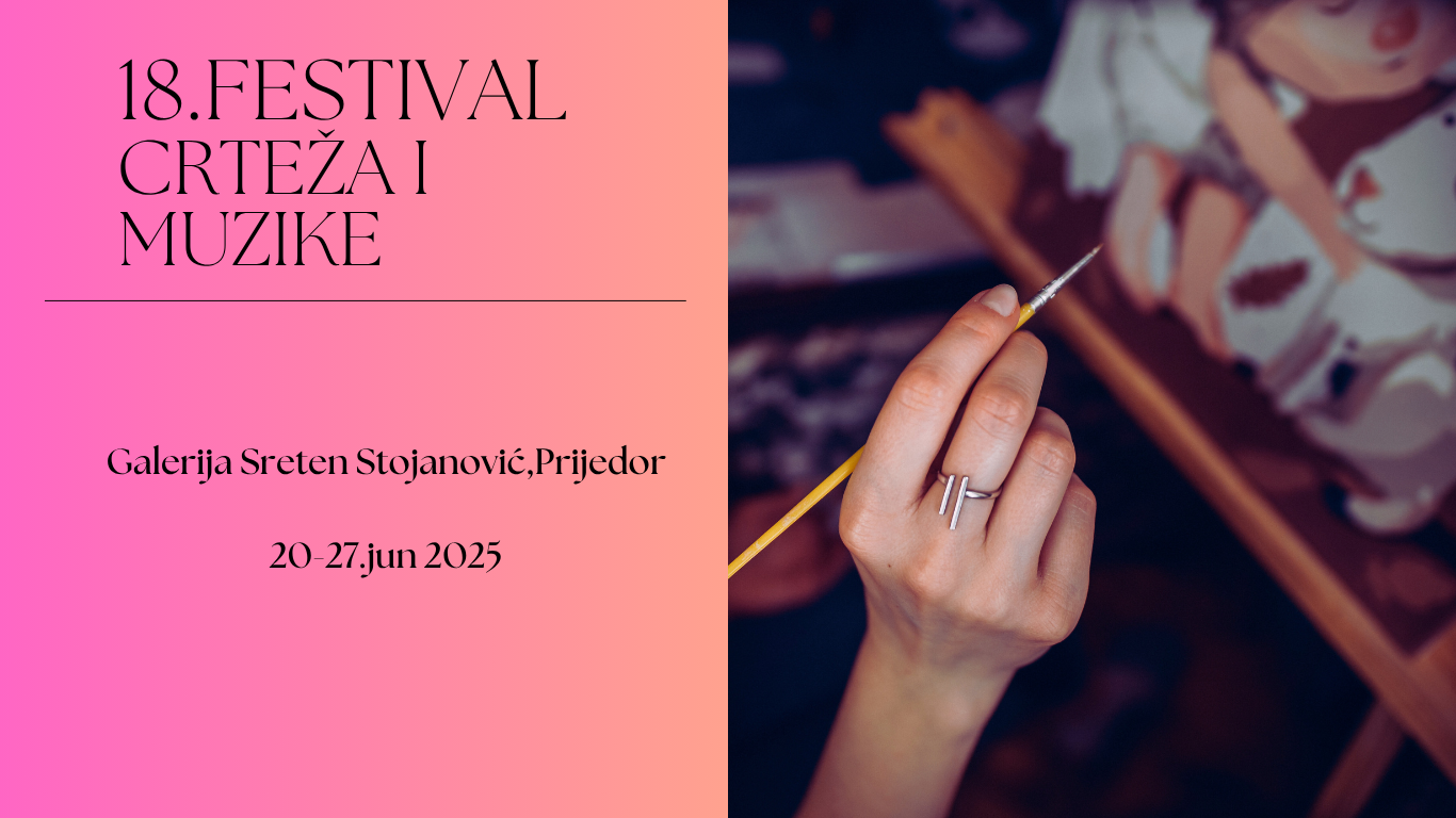 18.Festival crteža i muzike- Prijedor grad umjetnika