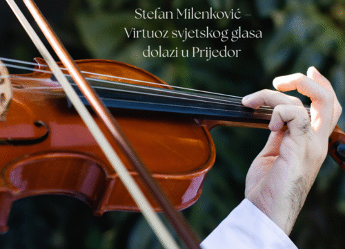 70.godina Muzičke škole u Prijedoru – Stefan Milenković dolazi na jubilej