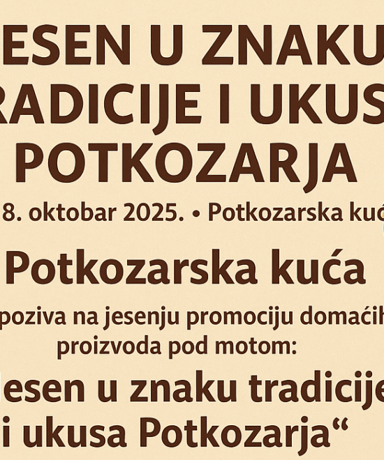 Jesen u znaku tradicije i ukusa Potkozarja
